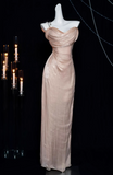 Niulatu satin long prom dress, formal dress HZ1108