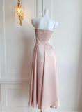 Niulatu A-line suspender dress high-end temperament dress HZ1108