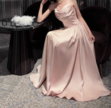 Niulatu A-line suspender dress high-end temperament dress HZ1108