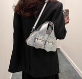 Niulatu shoulder crossbody bag sweet cool hot girl motorcycle style handbag HZ1108