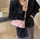 Niulatu fashion shoulder messenger bag niche design triangle bag HZ1108