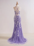 Niulatu V Neck Long Prom Dress with Appliques Beading HZ1103
