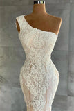 Niulatu Asymmetrical Lace Applique Floor-length Sleeveless Prom Dress HZ1103