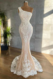 Niulatu Asymmetrical Lace Applique Floor-length Sleeveless Prom Dress HZ1103