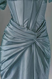 Niulatu Pleated Satin Formal Mermaid Evening Dress,Fahsion Graudation Prom Dresses with Off-the-Shoulder HZ1026