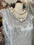 Niulatu A-Line Satin Long Prom Dress HZ1103