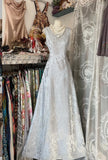 Niulatu A-Line Satin Long Prom Dress HZ1103