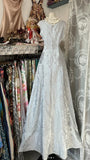 Niulatu A-Line Satin Long Prom Dress HZ1103