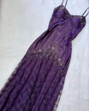 Niulatu Spaghetti Straps Lace Beaded Prom Dress Graduation Prom Dress Adult Ceremony Dress HZ1103