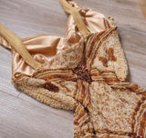 Niulatu Green Merimaid Spaghetti Strap Tulle Beaded Long Prom Dress Birthday Graduation Prom Dress HZ1103