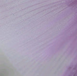 Niulatu Purple A-Line Spaghetti Strap Tulle Sequin Long Prom Dresses for Birthday&Graduation HZ1103