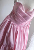Niulatu Spaghetti Strap Satin Long Bridesmaid Dress Birthday Quinceanera Dress Prom Dress HZ1103