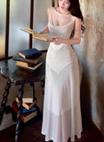 Niulatu White Bodycon Dress Spaghetti Straps Prom Dress Graduation Prom Adult Ceremony Dress HZ1103