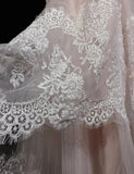 Niulatu Pink Strapless Mermaid Tulle Lace Long Prom Dress Sweetheart Neckline Formal Dress HZ1103