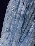 Niulatu A-Line Sweetheart Neck Tulle Sequin Long Prom Dress Exquisite Birthday Dress HZ1103