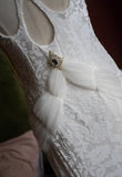 Niulatu Mermaid V-neck Velvet Chiffon Prom Dress HZ1103