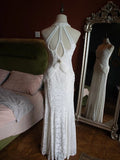 Niulatu Mermaid V-neck Velvet Chiffon Prom Dress HZ1103