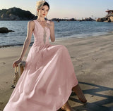 Niulatu V-neck A-Line Cute Birthday Prom Dress HZ1103