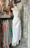 Niulatu Elegant Sheath Strapless Chiffon Prom Dress Birthday Dress HZ1103