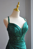 Niulatu Green Sweetheart Neck Mermaid Long Prom Dress Gorgeous Formal Evening Dress HZ1103