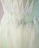 Niulatu Fairy Style Ball Gown for Birthday&Quinceanera-Sparkling Diamond A-line Tulle Evening Dress HZ1103