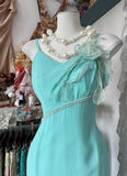 Niulatu Mint Green Spaghetti Strap Chiffon Lace Bodycon Prom Dress Elegant Party Dress HZ1103