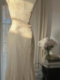 Niulatu White V-neck Chiffon Lace Applique Short Party Dress Elegant Bridesmaids Dress Homecoming Dress HZ1103