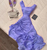 Niulatu Pink A-Line Chiffon Party Dresses HZ1103