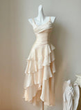 Niulatu Spaghetti Straps 16th Birthday Outfits Chiffon A-Line Short Prom Dresses Sweet Homecoming Dress HZ1103