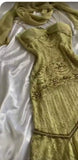 Niulatu Spaghetti Straps Mermaid Lace Chiffon Prom Dresses with Beading HZ1103