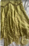 Niulatu Spaghetti Straps Mermaid Lace Chiffon Prom Dresses with Beading HZ1103