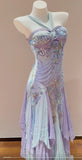 Niulatu Vintage Purple Halter Chiffon A-Line Beaded Prom Dresses Unique Evening Gowns HZ1103