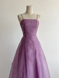 Niulatu Purple Spaghetti Straps A-Line Tulle Long Prom Dresses Gothic Formal Evening Gowns HZ1103