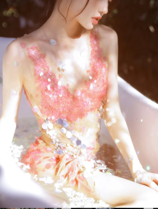 Niulatu V-neck Bodycon Party Dress Sequin Chiffon Short Prom Dresses Sparkly Homecoming Dresses HZ1103