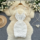 Niulatu Spaghetti Straps Bodycon Lace Short Party Dress Cocktail Dress HZ1031