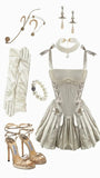 Niulatu Light Grey Strap A-Line Short Formal Dress Satin Homecoming Dresses Elegant Birthday Outfit Party Dresses HZ1031