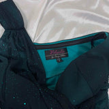 Niulatu Gradient Jade Sheath Formal Dress One Shoulder Glitter Chiffon Evening Gowns sweet 18th Birthday Dress HZ1031