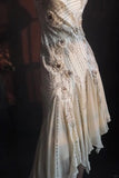 Niulatu Spaghetti Strap Sheath Formal Dress Satin Beaded Birthday Dress Elegant Short Homecoming Dress HZ1031