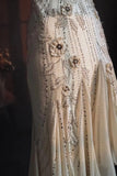 Niulatu Spaghetti Strap Sheath Formal Dress Satin Beaded Birthday Dress Elegant Short Homecoming Dress HZ1031