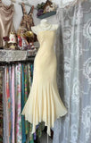 Niulatu Vintage Sheath Spaghetti Strap Long Evening Gown Gorgeous Sequin Chiffon Formal Dress Birthday Dress HZ1031