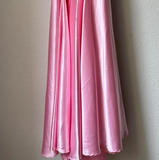 Niulatu Pink Sheath Evening Gown Glamour Beaded Satin Long Prom Dresses V-neck Formal Dress HZ1031