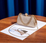 Niulatu Gold Mother of the Bride Bag Sparkly Gala Clutch Bag HZ1031