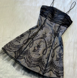 Niulatu A-line Tulle Short Prom Dresses, Grey Homecoming Dresses, Spaghetti Strap Birthday Dresses HZ1026