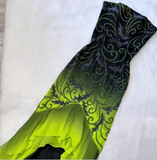 Niulatu Strapless Mermaid Beaded Chiffon Short Prom Dresses, Green Birthday Dresses HZ1026