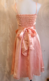 Niulatu Spaghetti Strap Sheath Short Prom Dresses, Coral Homecoming Dresses HZ1026