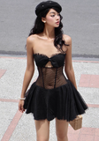 Niulatu Homecoming Dress Strapless Sexy Birthday Dresses HZ1026