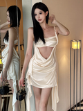 Niulatu open-back Birthday Dresses Champagne Hoco Dresses HZ1026