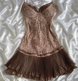 Niulatu Pink Spaghetti Strap Chiffon Party Dresses Lace Applique Short Prom Dresses Homecoming Dress HZ1026