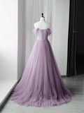 Niulatu Green Tulle Long Prom Dresses, Green Formal Evening Dresses HZ1026