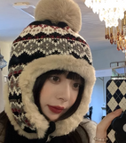 Niulatu Flower Pattern Warm Beanie HZ1108